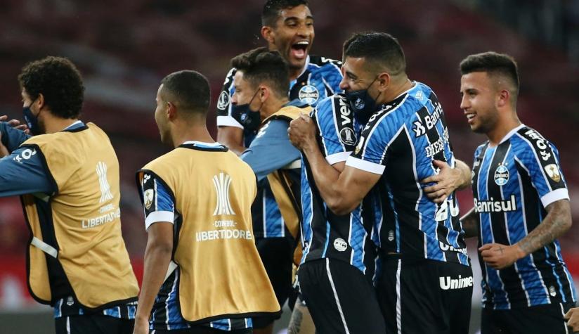 Gremio vence al Inter y ambos quedan como líderes del grupo de la UC en la Libertadores