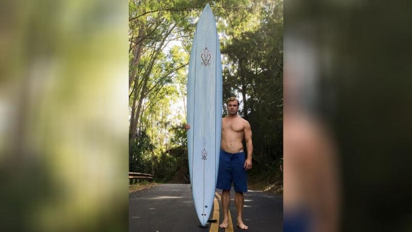 Surfista perdió su tabla en Hawaii y apareció a más de 8 mil kilómetros de distancia en Filipinas