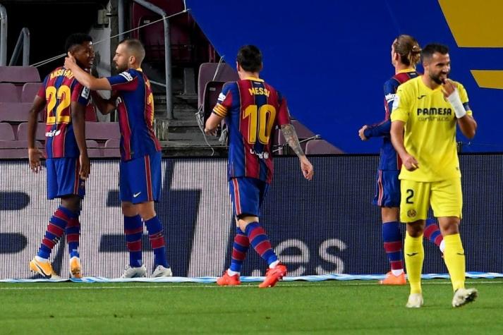 El Barcelona inicia la era Koeman goleando al Villarreal: Ansu Fati fue la figura