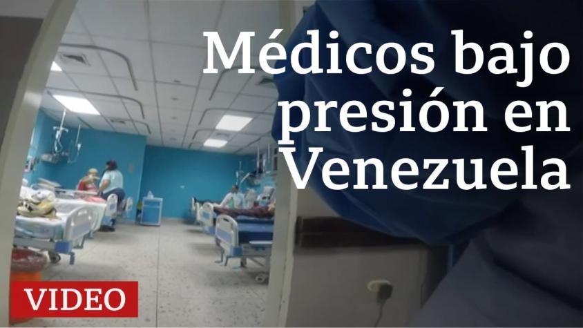 Venezuela: la difícil tarea del personal médico que combate la pandemia ganando US$4 al mes