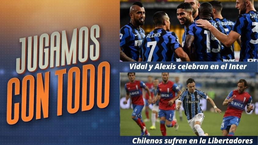 #JugamosConTodo: Vidal y Alexis titulares en goleada del Inter