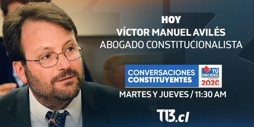PODCAST: Víctor Manuel Avilés analiza el Plebiscito en "Conversaciones Constituyentes"