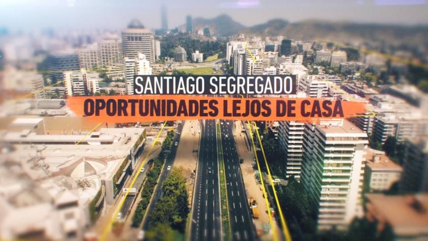 [VIDEO] Reportajes T13: Santiago segregado, oportunidades lejos de casa