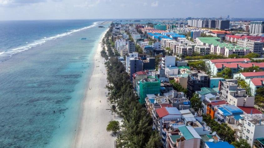 La futurista isla que construye Maldivas para sobrevivir al imparable aumento del nivel del mar