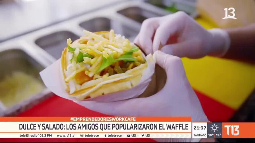 [VIDEO] #CómoLoHizo: Dulce y salado, los amigos que popularizaron el waffle