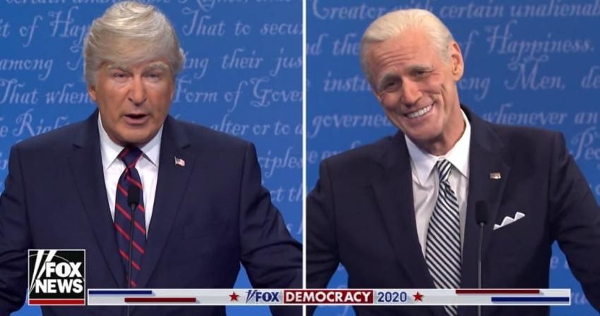 Alec Baldwin de Trump y Jim Carrey de Biden: La hilarante parodia del debate presidencial de EE.UU.