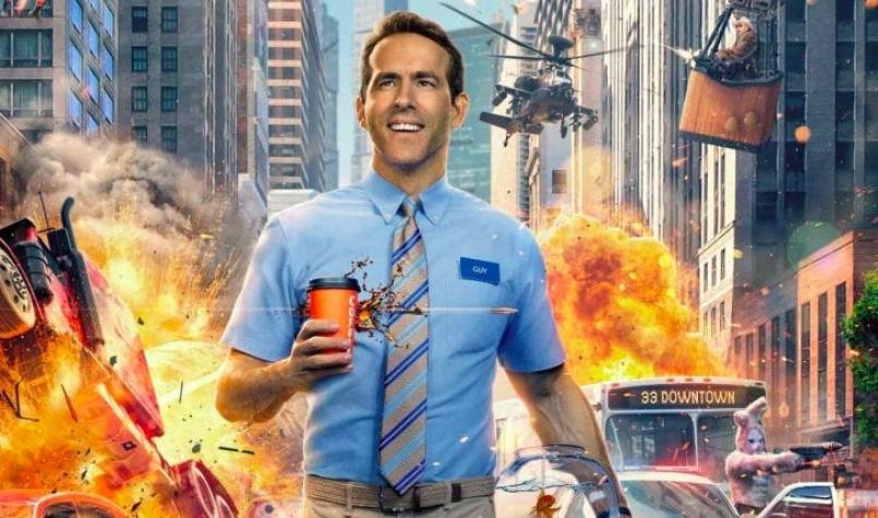 [VIDEO] El tráiler de Free Guy, la nueva película en que Ryan Reynolds es parte de un videojuego