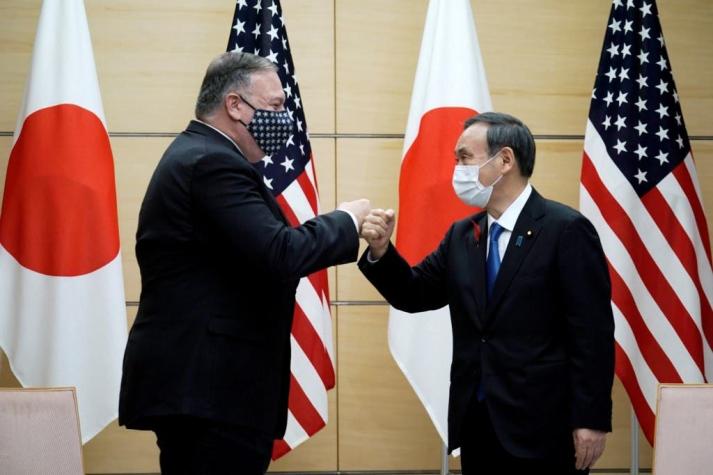 Mike Pompeo se reúne con aliados de EEUU en Tokio con el foco puesto en China