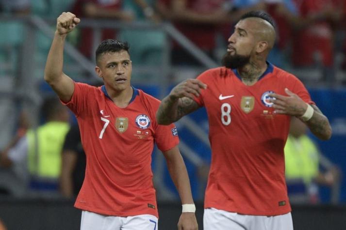 Con Vidal y Sánchez a la cabeza: Chile confirma el once titular para enfrentar a Uruguay
