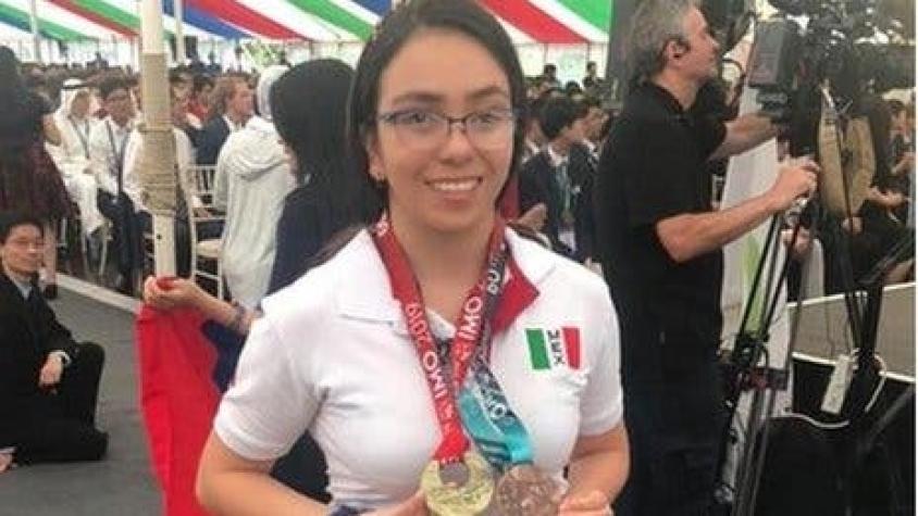 La mexicana de 19 años que ha ganado 24 medallas en pruebas de matemáticas alrededor del mundo