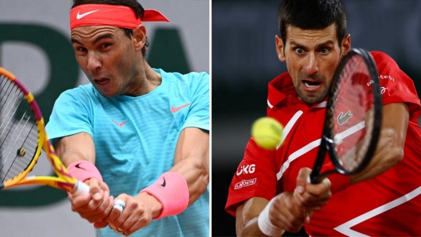 Rafael Nadal vs. Novak Djokovic: Horario y dónde ver en vivo la gran final de Roland Garros