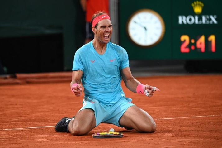 Es leyenda: Nadal arrolla a Djokovic en Roland Garros e iguala los 20 Grand Slams de Federer