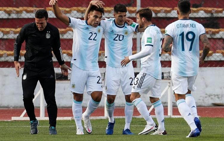 Argentina vence a Bolivia en La Paz y es líder tras dos victorias en inicio de las Clasificatorias