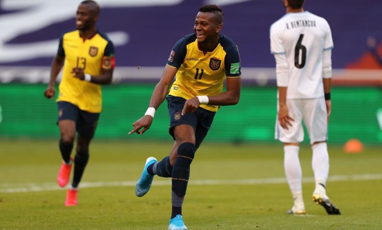 Ecuador vence a Uruguay en Quito y lo desplaza en la tabla de las Clasificatorias rumbo a Qatar