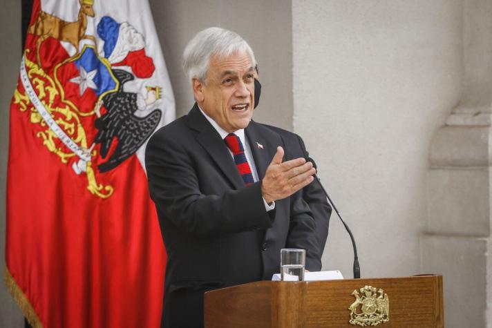 Piñera prepara mensaje en conmemoración del 18 de octubre