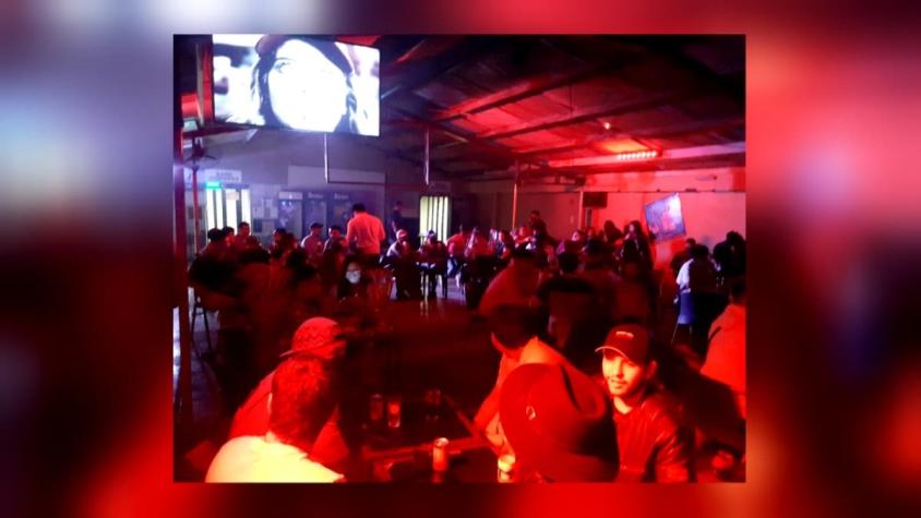 [VIDEO] Cierran bar de barrio Bellavista: 300 asistentes sin alcohol gel y sin distanciamiento