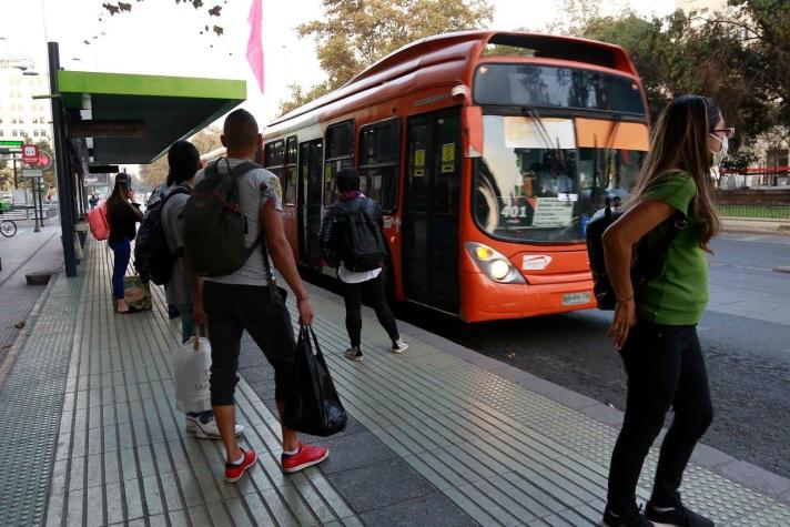 Transporte público informa desvíos en sus recorridos por manifestaciones