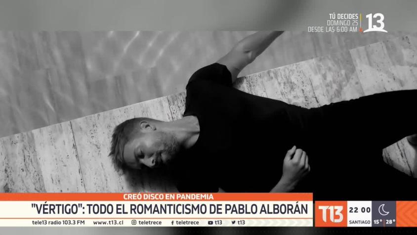 [VIDEO] Creó disco en pandemia: Todo el romanticismo de Pablo Alborán