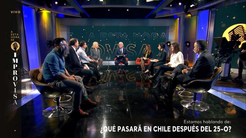 ¿Qué pasará en Chile después del 25 de octubre? en "A esta hora se improvisa"