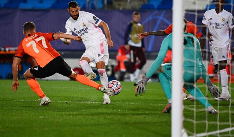Real Madrid debuta con una derrota en casa ante Shakhtar Donetsk en la Liga de Campeones