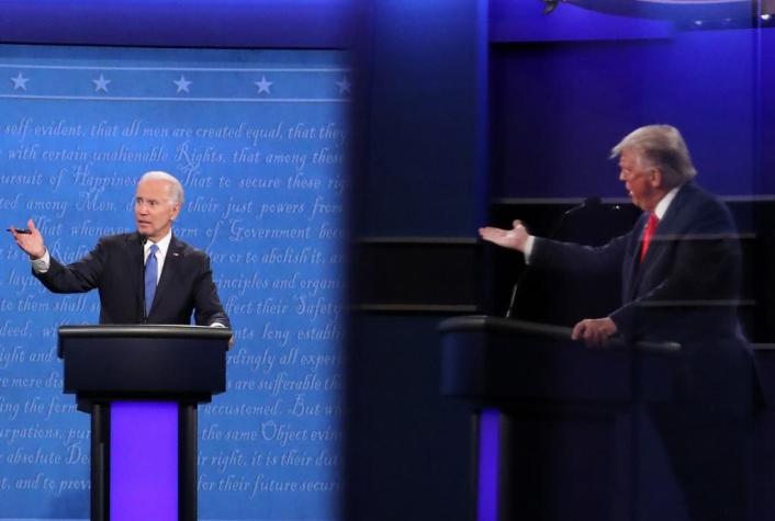 Trump y Biden se enfrentan en un mesurado debate presidencial con duras críticas al manejo del COVID