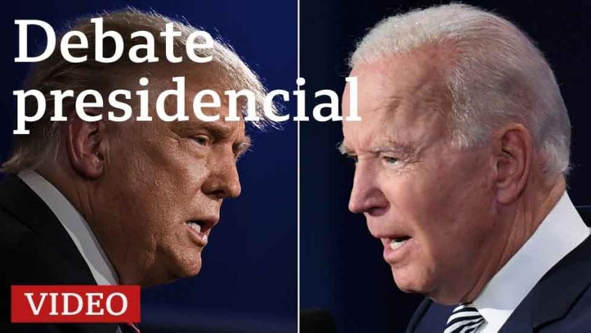 Trump vs Biden: los momentos clave del último debate presidencial entre los candidatos