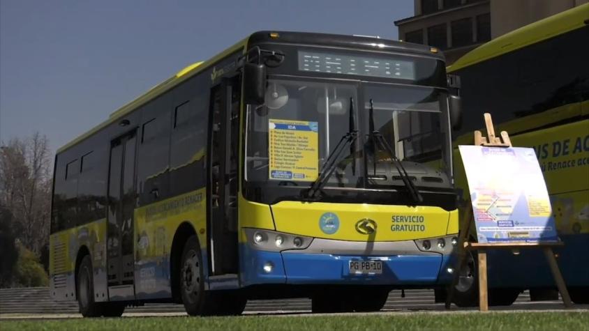 [VIDEO] Sepa cómo ir a votar gratis al plebiscito: municipalidades disponen de buses de acercamiento