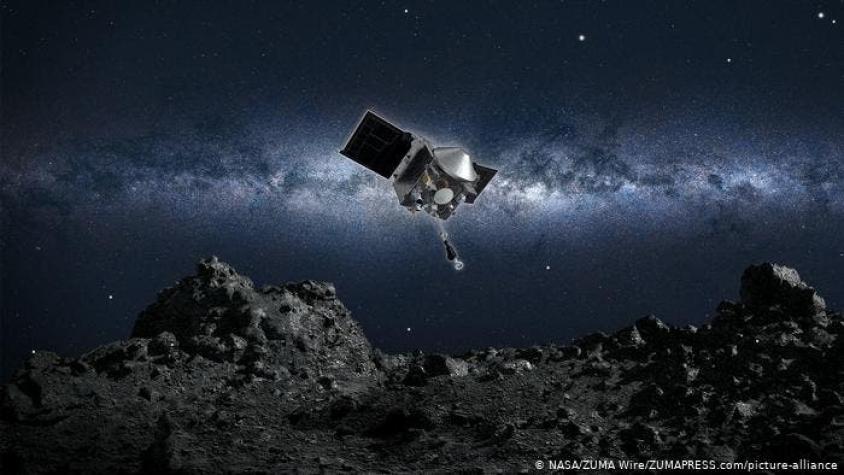 NASA confirma que sonda Osiris-Rex recogió suficientes muestras del asteroide Bennu