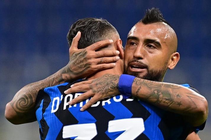 La formación del Inter de Milán para enfrentar al Genoa