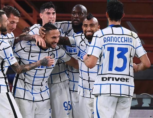 Inter vence al Genoa a domicilio con un Arturo Vidal a un gran nivel