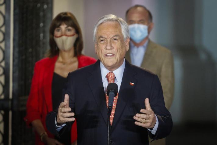 Piñera: "Nuestro gobierno ha sabido enfrentar la demanda política por una nueva institucionalidad"