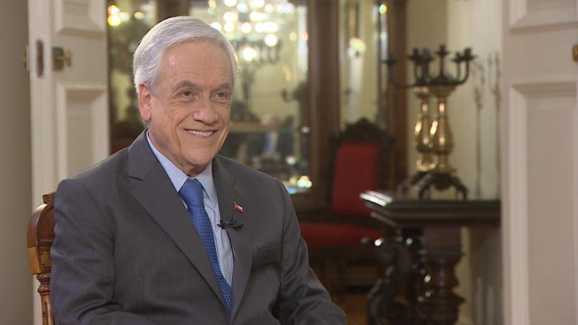 Presidente Piñera y su voto en el Plebiscito Nacional: "Es un secreto de alcoba"