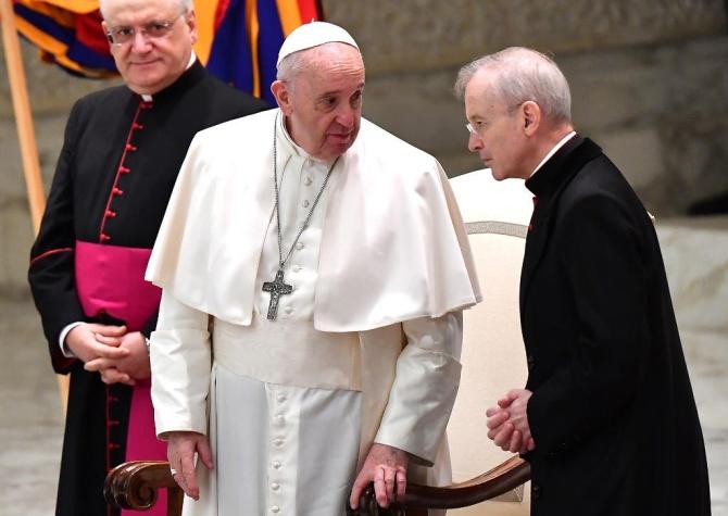 El papa Francisco cancela sus audiencias generales en presencia de fieles
