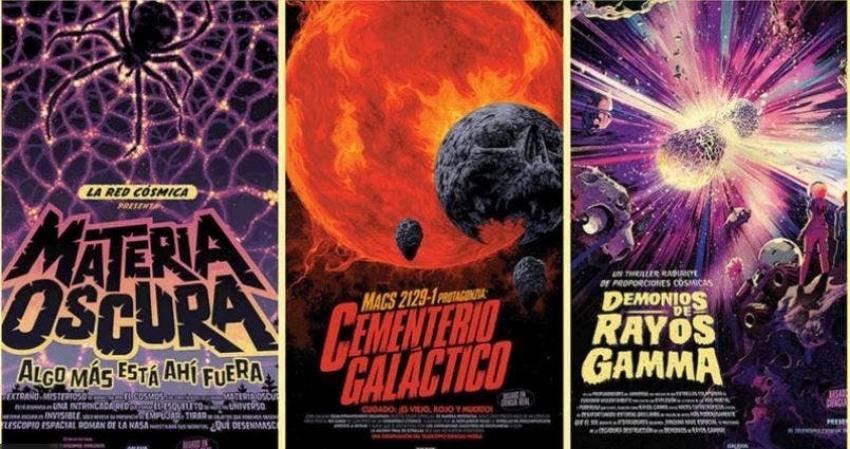 Halloween: los afiches de la NASA que describen las "espeluznantes" condiciones extremas del cosmos