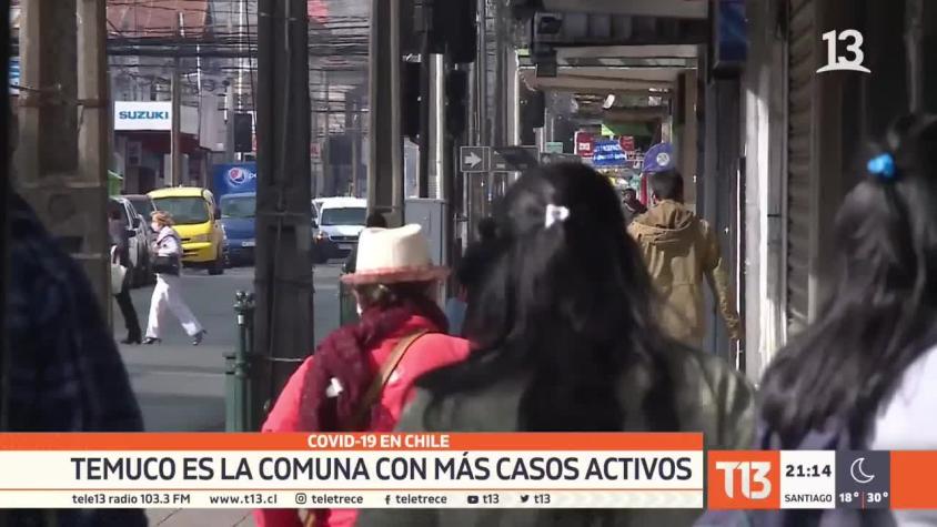 [VIDEO] COVID-19 en Chile: Temuco es la comuna con más casos activos del país