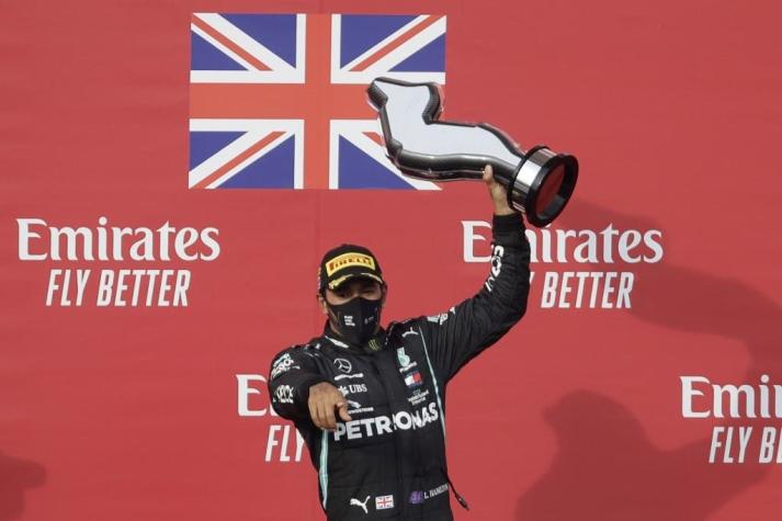 Hamilton gana en Imola y Mercedes asegura su séptimo título de constructores