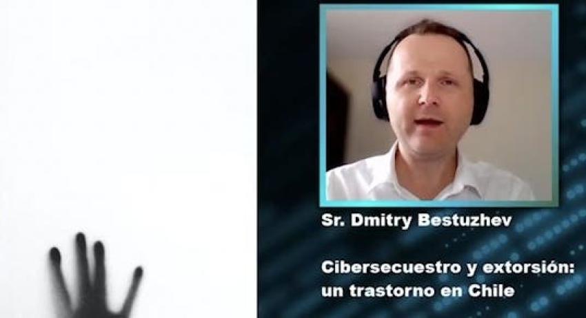 Ia13: Dmitry Bestuzhev asegura que el “cibersecuestro y la extorsión son un trastorno en Chile"