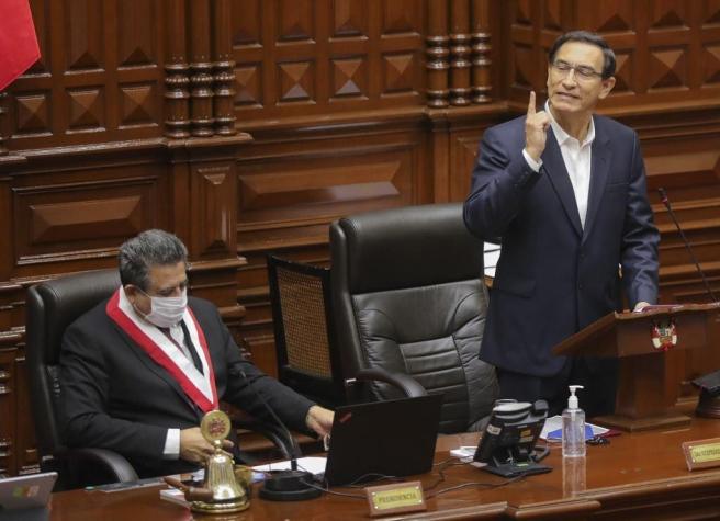 Congreso de Perú someterá al Presidente Vizcarra a un nuevo juicio de destitución