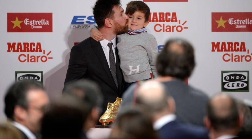 "Qué rápido crecen": El tierno saludo de la novia de Cristiano al hijo de Messi por su cumpleaños