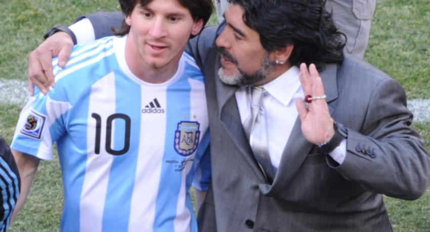 "Te queremos ver bien lo antes posible": El emotivo mensaje de Lionel Messi a Diego Maradona