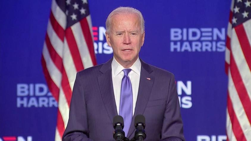 [VIDEO] Biden toma primera medida como Presidente electo: Crea comisión para combatir el COVID-19