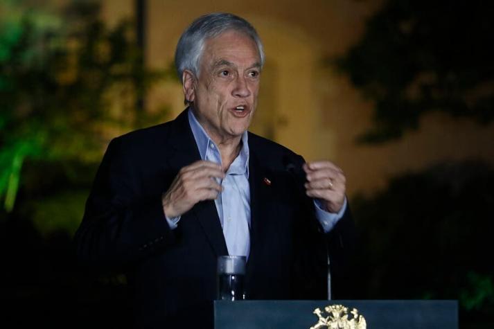 Presidente Piñera a Trump: "En la democracia hay que saber ganar con gracia y perder con hidalguía"