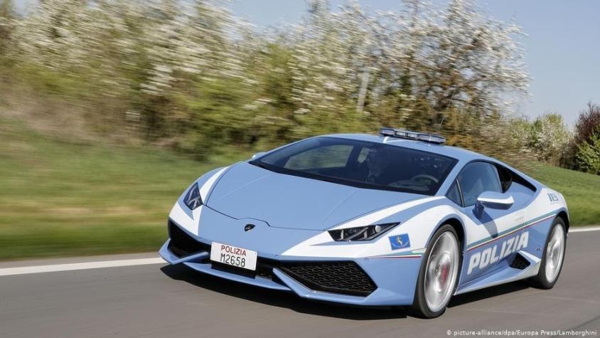 En tiempo récord: Policía italiana usó un Lamborghini para trasladar un riñón