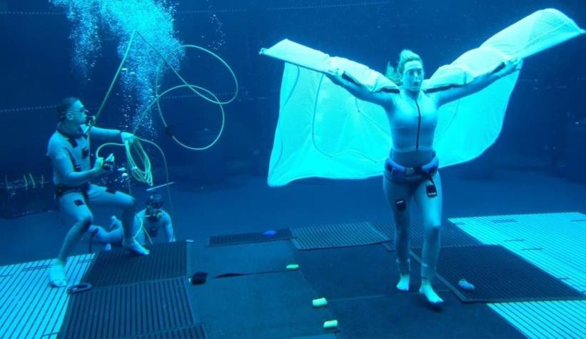 "Avatar 2": Kate Winslet bate el récord de filmación submarina que ostentaba Tom Cruise