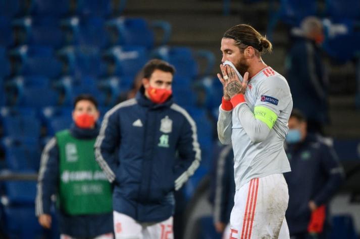 Sergio Ramos pedió dos penales en magro empate de España ante Suiza por la Liga de Naciones