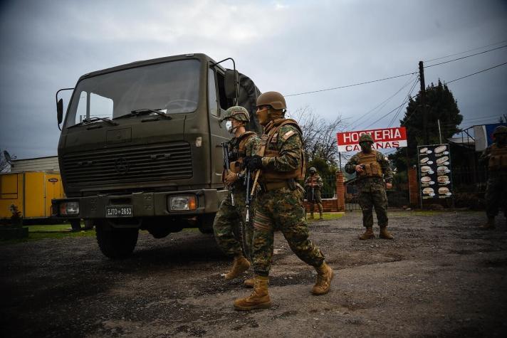 Parlamentarios de La Araucanía piden al Gobierno que Ejército se encargue de seguridad en región