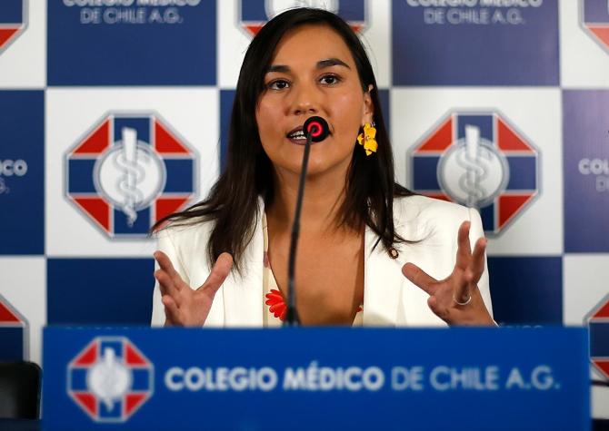 Izkia Siches anuncia que irá a la reelección de la presidencia del Colegio Médico