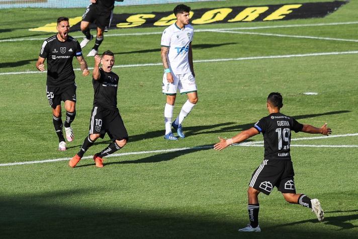 La "U" homenajea a Carlos Campos con un contundente triunfo 3-0 ante Wanderers