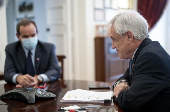 Piñera sostiene conversación telefónica con Joe Biden: hablaron sobre la emergencia sanitaria