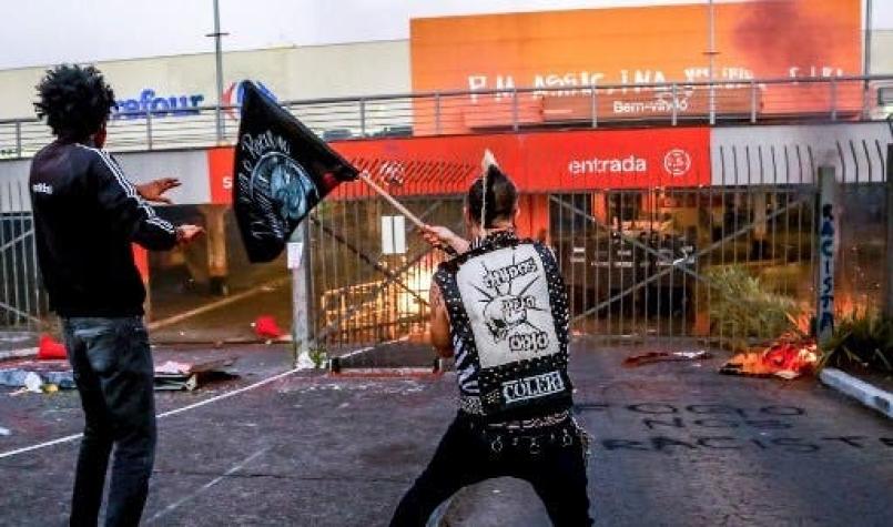 Protestas en Brasil tras la muerte brutal de un hombre negro en un supermercado